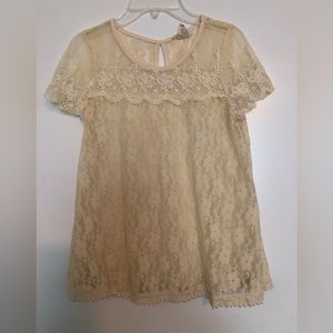 Pretty Good laced blouse